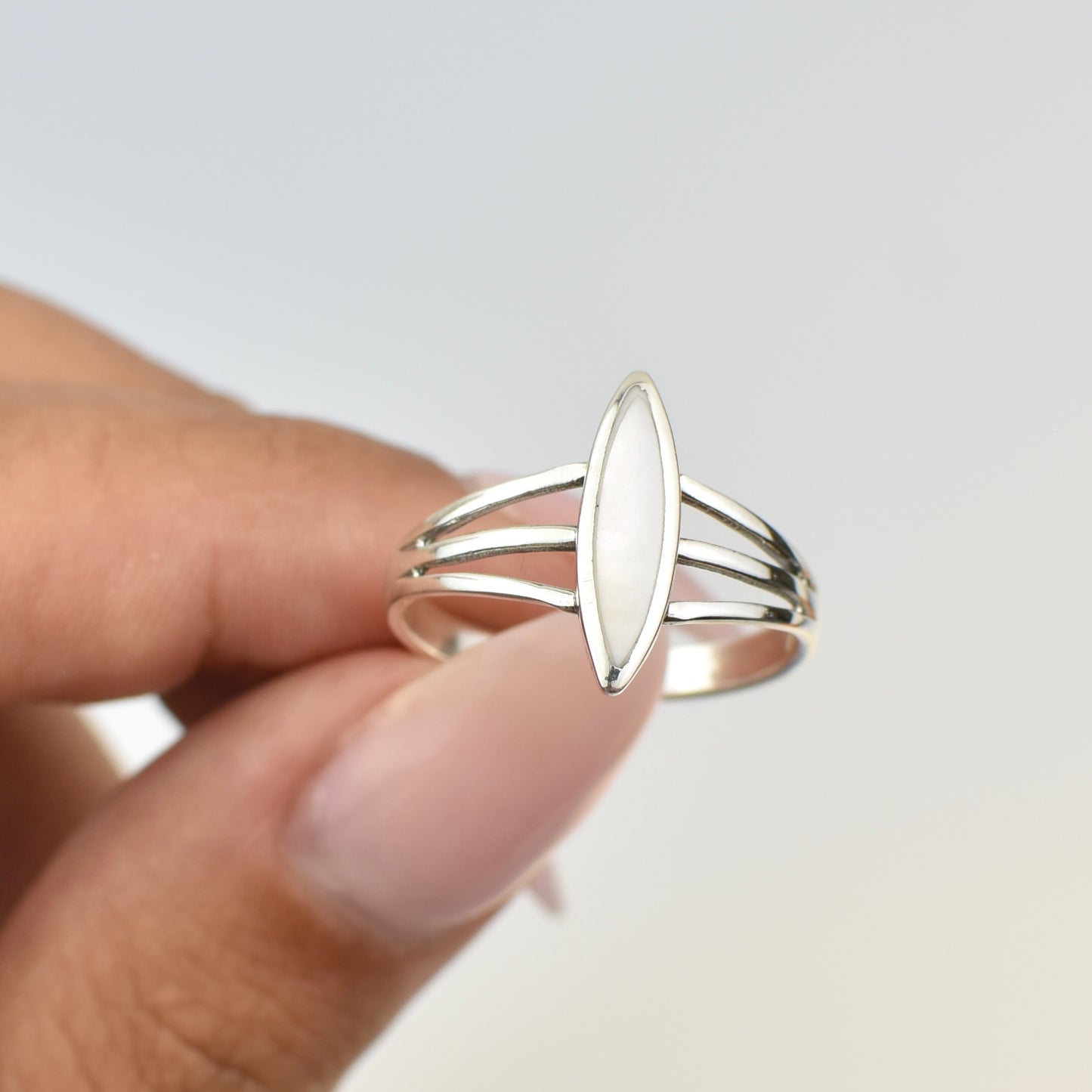 Moonstone Sterling Silver Ring