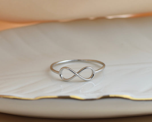 Infinity Sterling Silver Ring