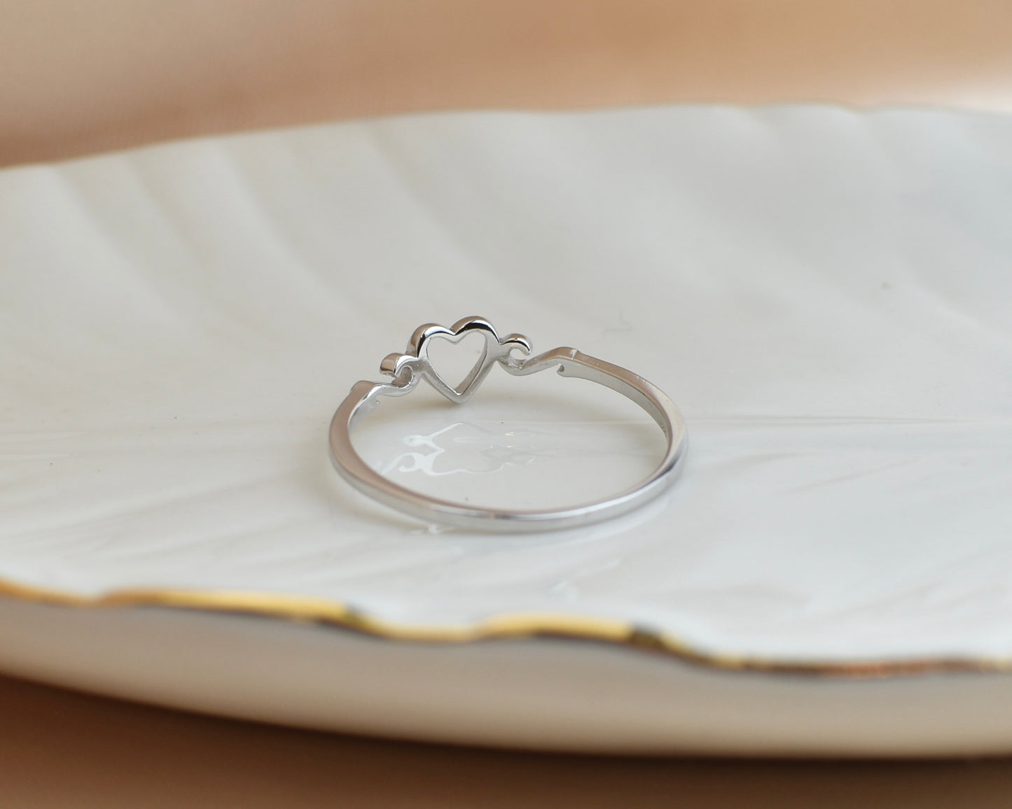 Sterling Silver Heart Ring