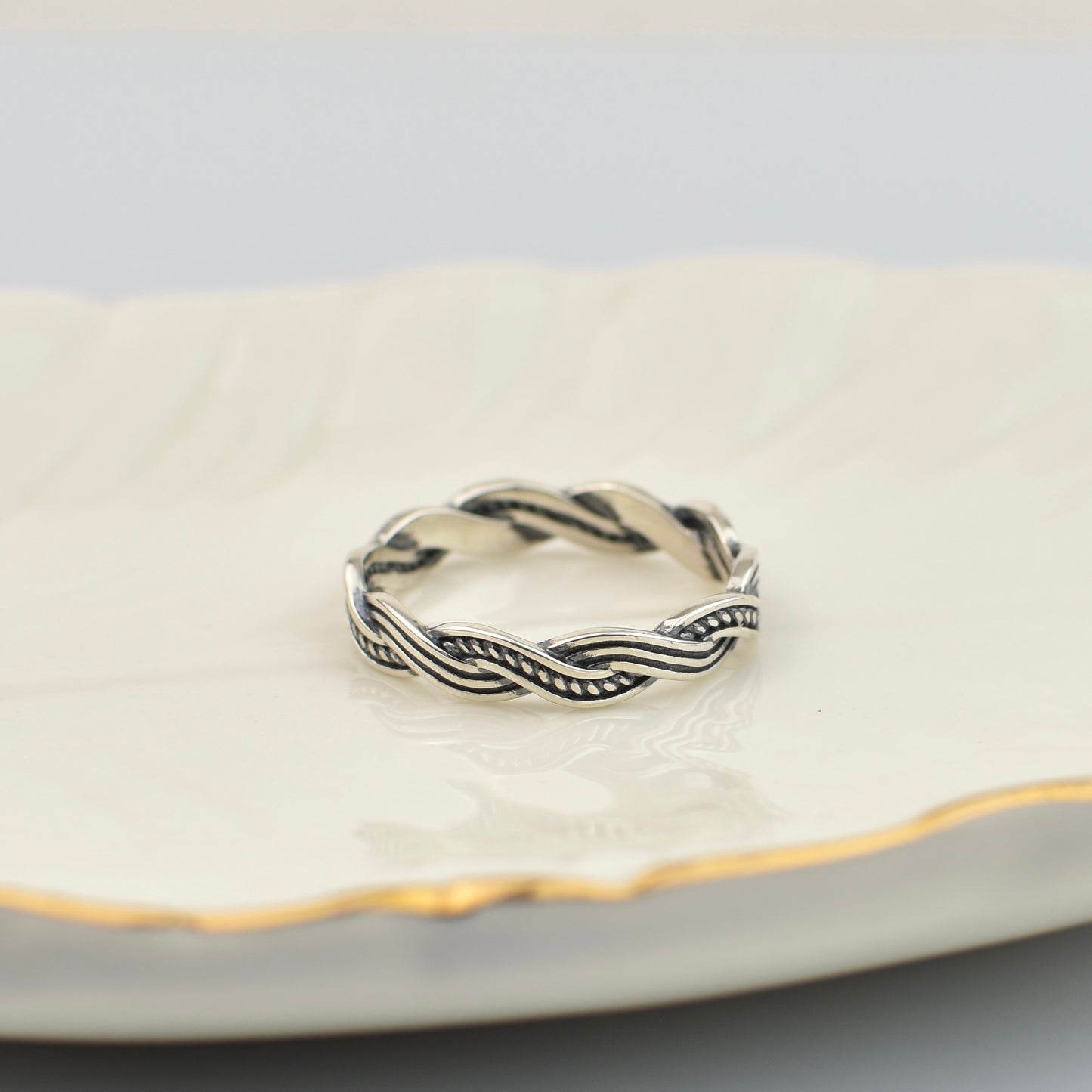 Sterling Silver Braid Ring