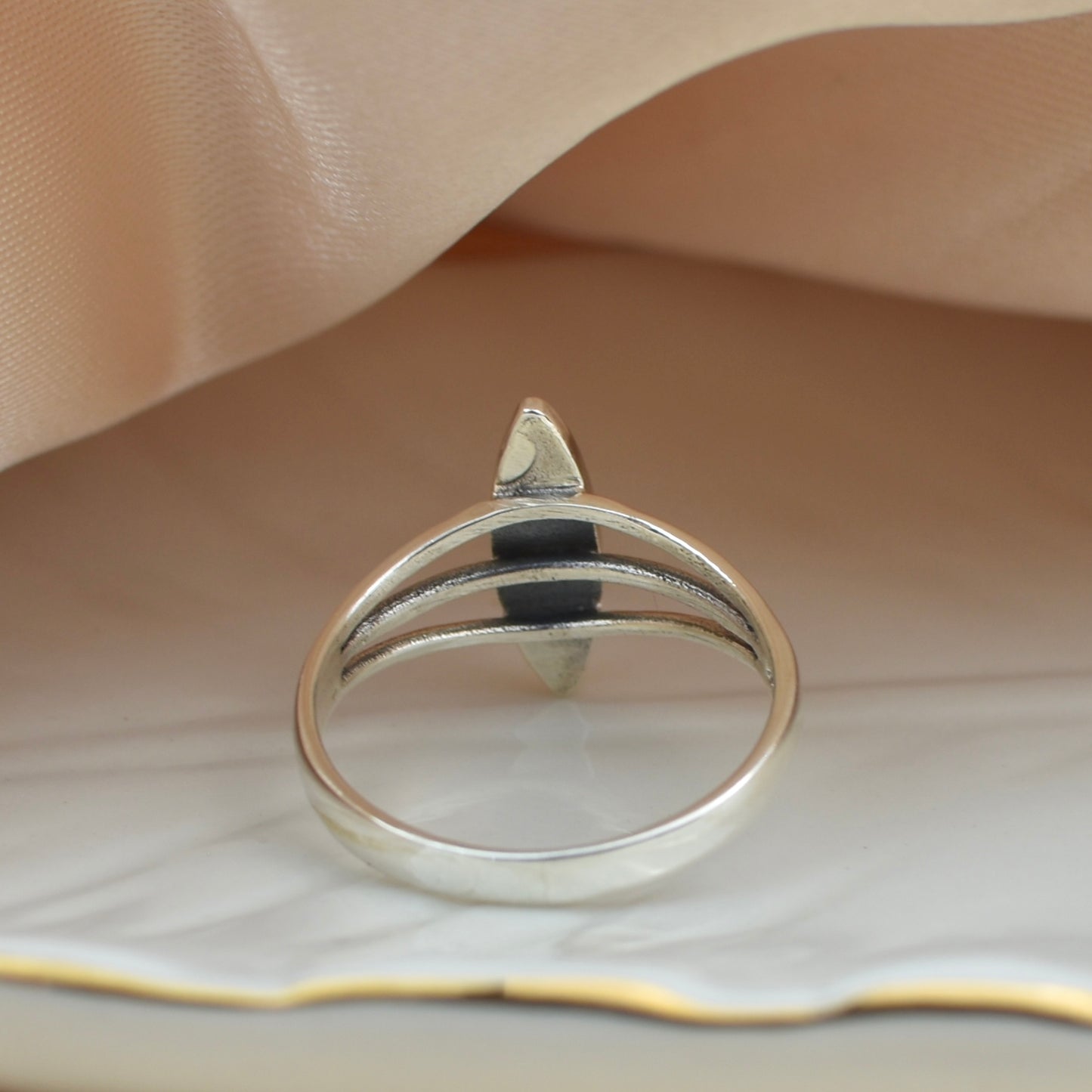 Moonstone Sterling Silver Ring