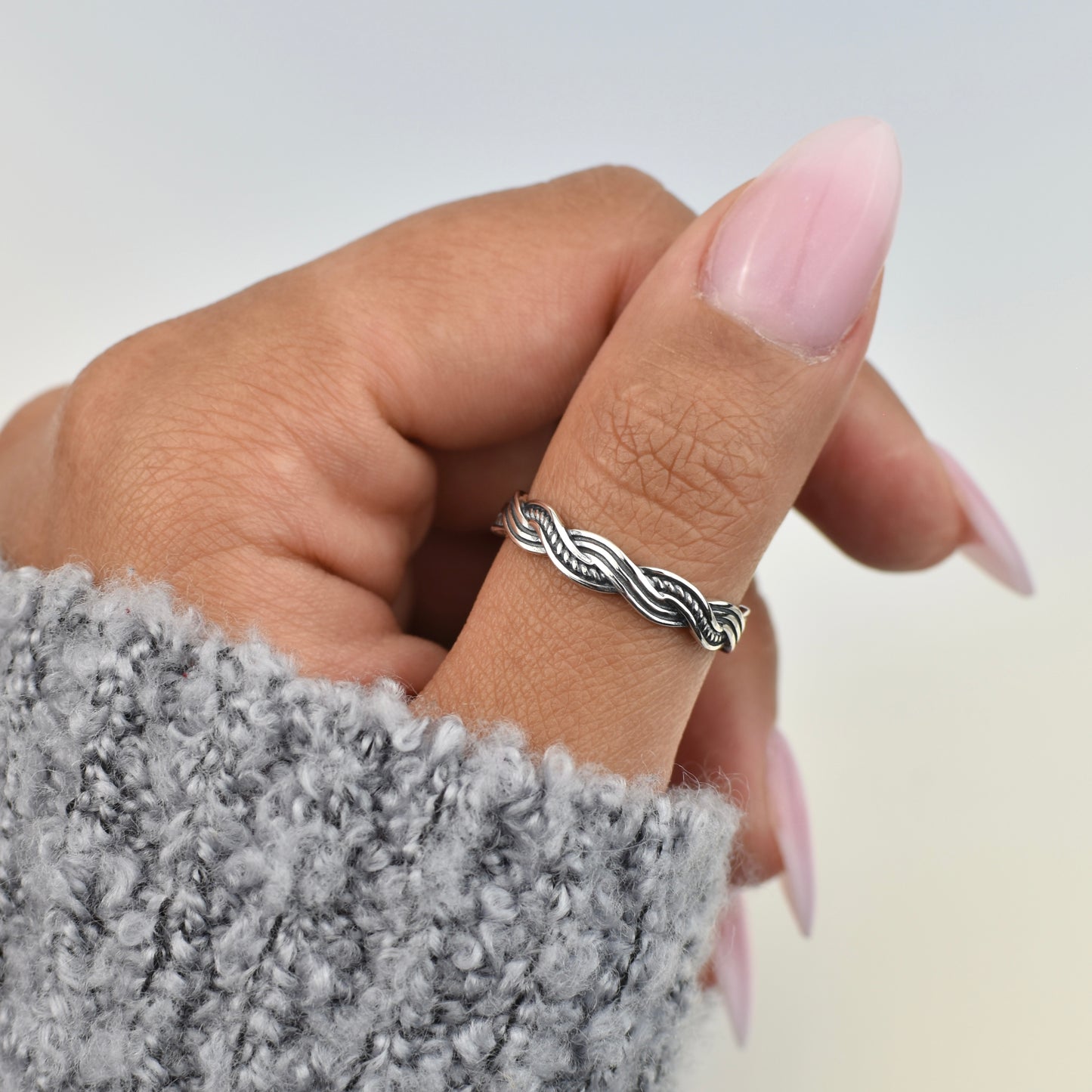 Sterling Silver Braid Ring