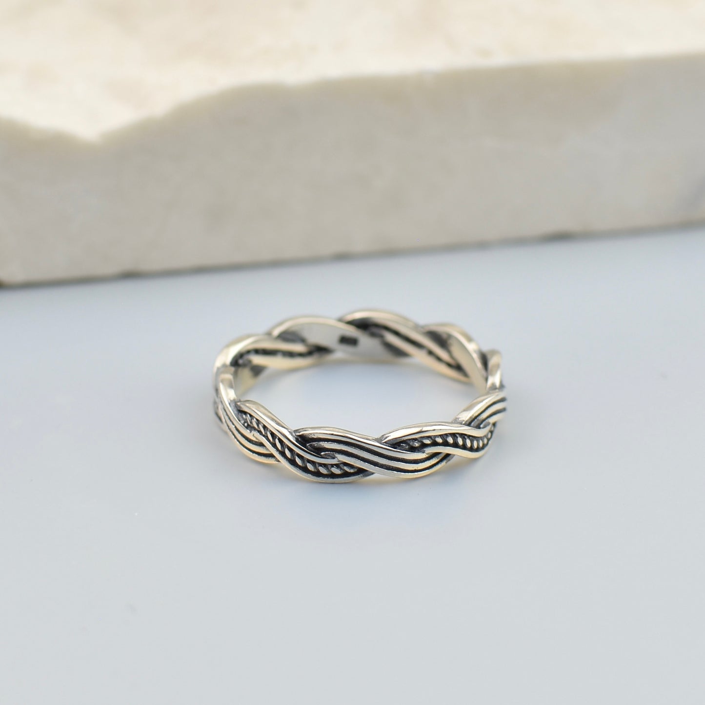 Sterling Silver Braid Ring