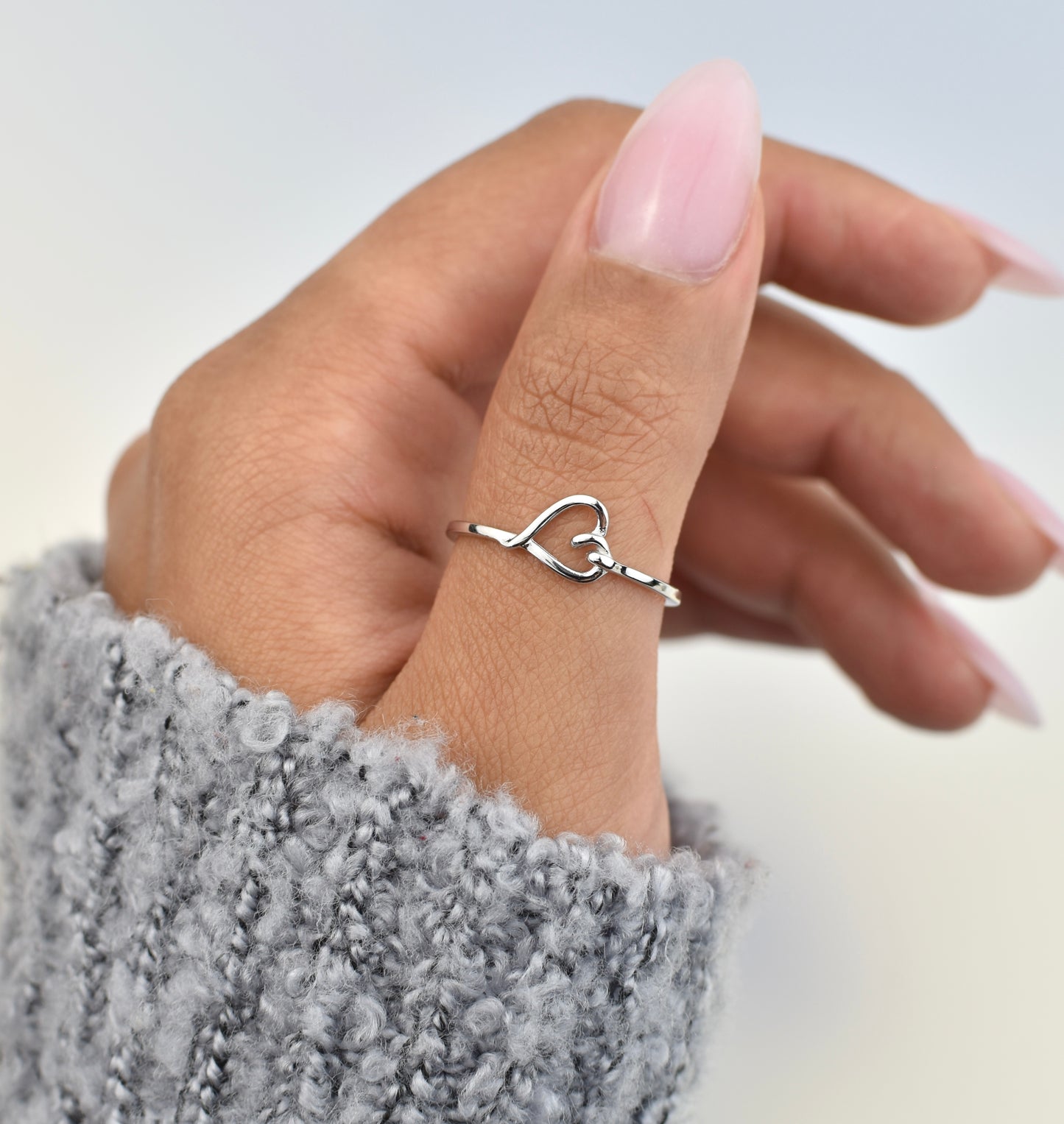 Heart Ring Sterling Silver