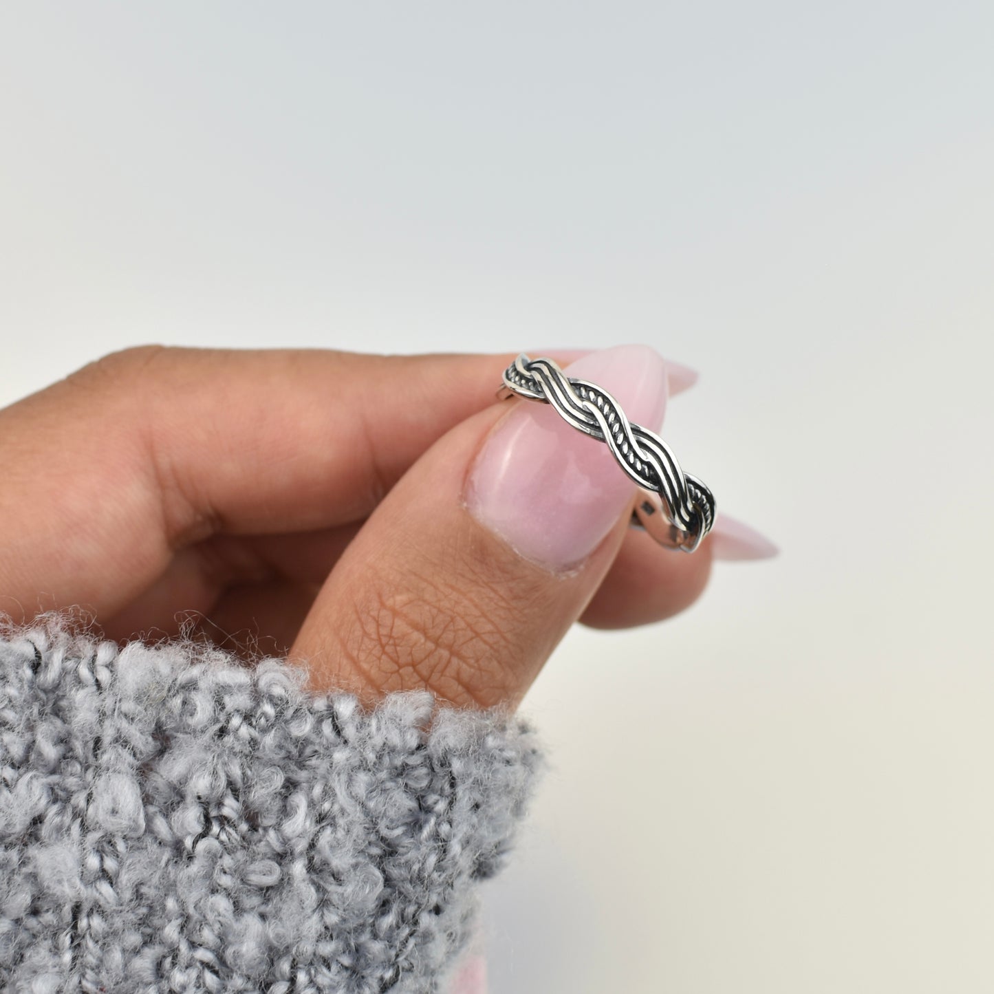 Sterling Silver Braid Ring