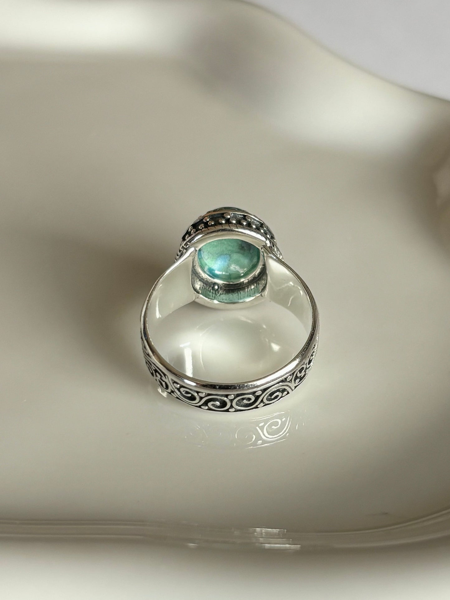 Sterling Silver Turquoise Stone Ring