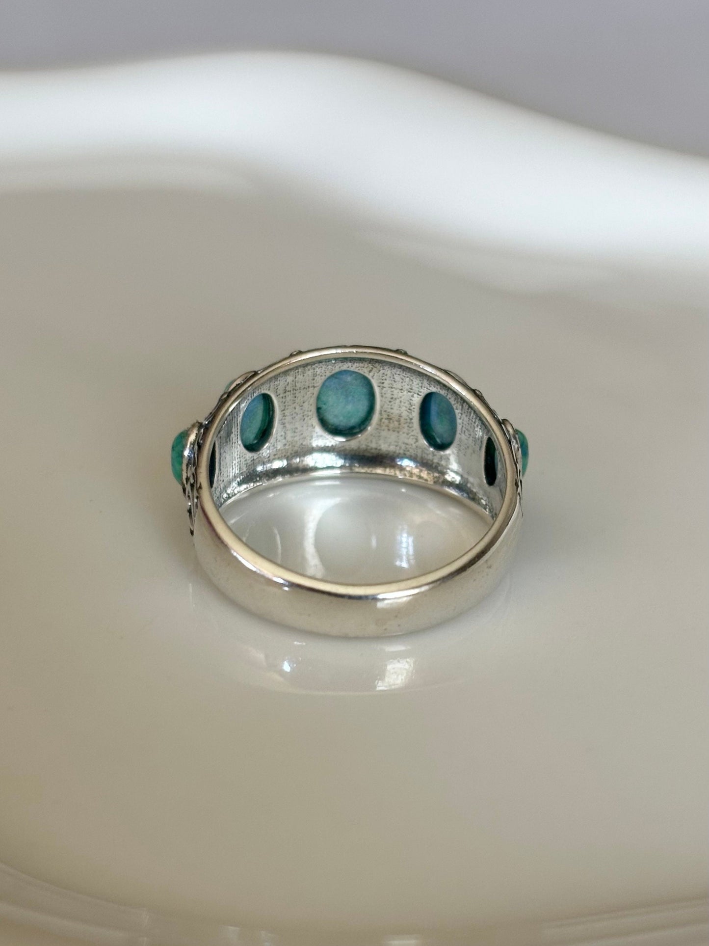 Turquoise Sterling Silver Stone Ring